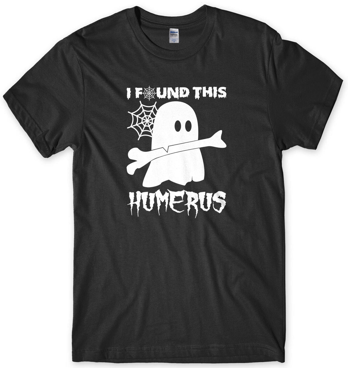 I Found This Humerus Halloween Mens Funny Unisex T-shirt