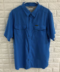 Columbia Omni-Wick Vented Button Front Short Sleeve Shirt