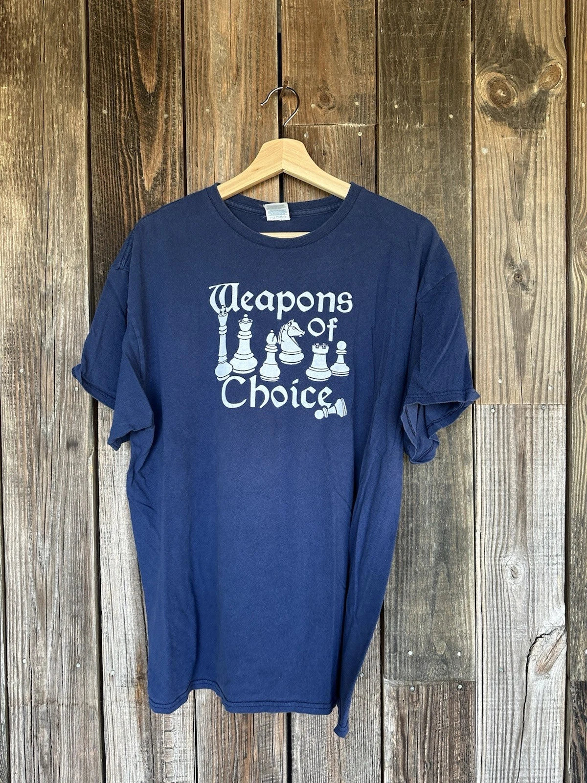 Weapons of Choice Chess Y2K T-Shirt