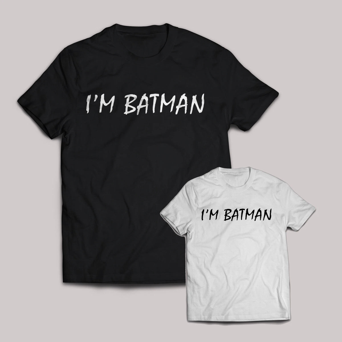I'm Batman T Shirt Funny Comedy Marvel Halloween Costume Superman Joker Two Face