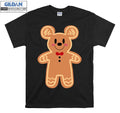 Mickey Gingerbread Figure T-shirt Gift Hoodie Tshirt Men Women Unisex E172