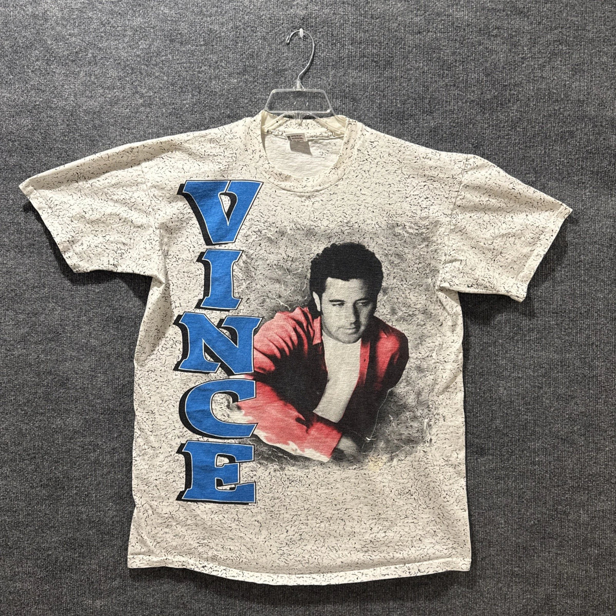 Vintage 90s Vince Gill I Still Believe in You All Over Print Y2K T-Shirt