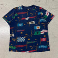 Y2K Stussy Sailing Flags T-Shirt