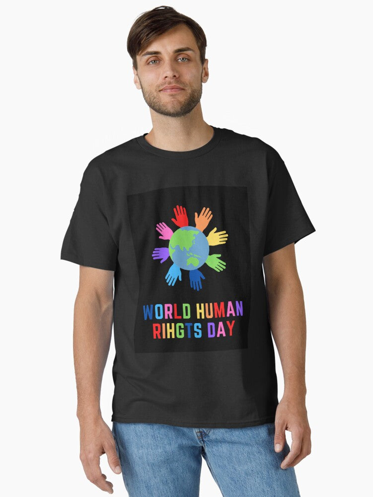 International Human Rights Day Classic T Shirt T Shirt Minimal Style