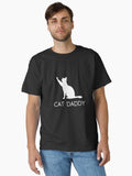Cat daddy Classic T-Shirt | Premium Unisex T-Shirt, Trending Graphic Tee
