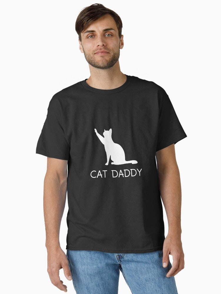 Cat daddy Classic T-Shirt | Premium Unisex T-Shirt, Trending Graphic Tee
