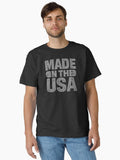 Made in the USA Industrial Metal Typography
