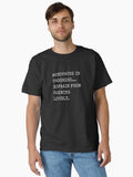 Menopause In Progress Refrain From Chewing T Shirt