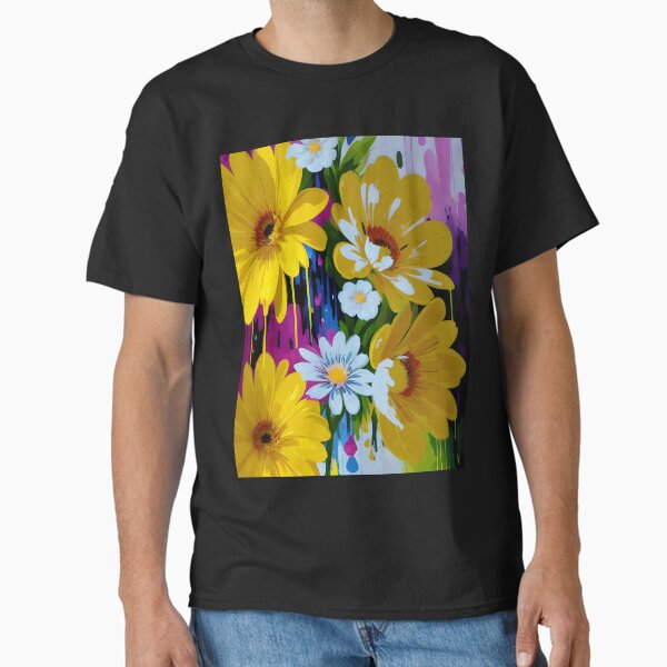 Mother’s Day Flower Painting Classic T-Shirt for Sale by austinhk