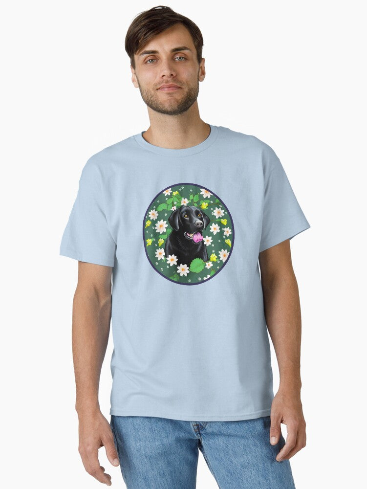 Cute Black Labrador V1 T-Shirt