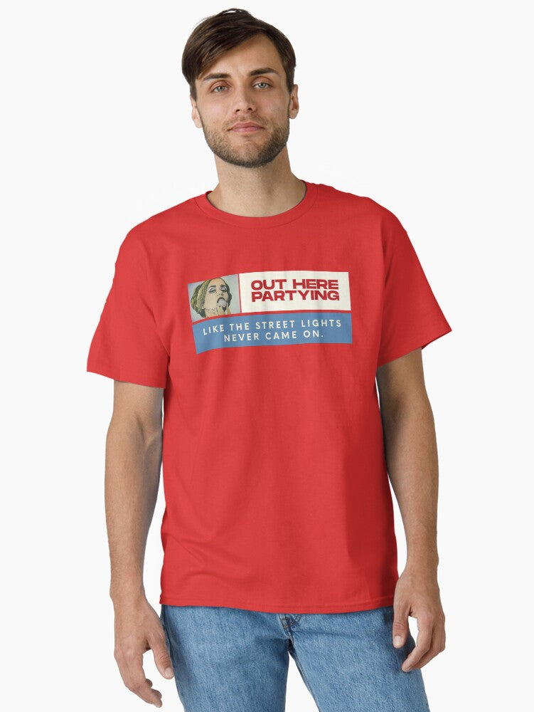 Gen X Partying Like Street Lights T Shirt