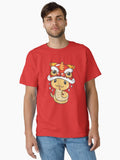 The Cute Dancing Snake in Chinese Lunar New Year 2025 Classic T-Shirt | Premium Unisex T-Shirt, Trending Graphic Tee