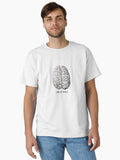 Brain Illustration – Inspirational Science Art T-Shirt