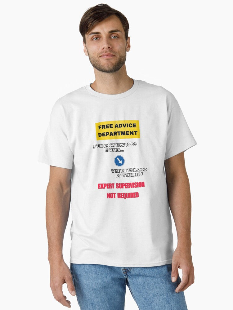 Funny Handyman Free Advice - Do It Yourself Sarcastic Quote
