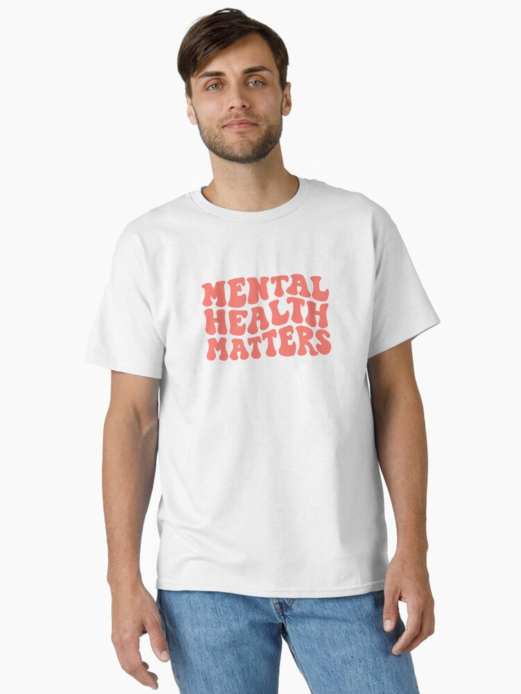 Mental Health Matters (living Coral) T-Shirt
