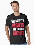 Disability Rights Are Human Rights Disability Awareness National Disability Independence Day Essential T Shirt T Shirt