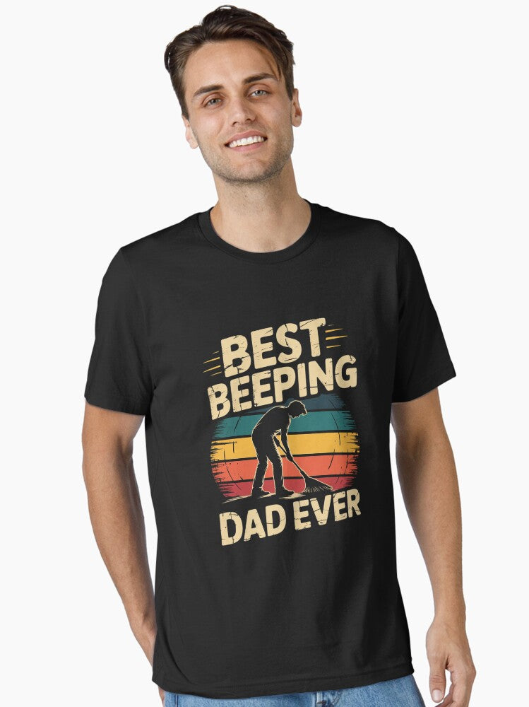 Best Metal Detecting Art for Men Dad Metal Detector Lovers T-Shirt