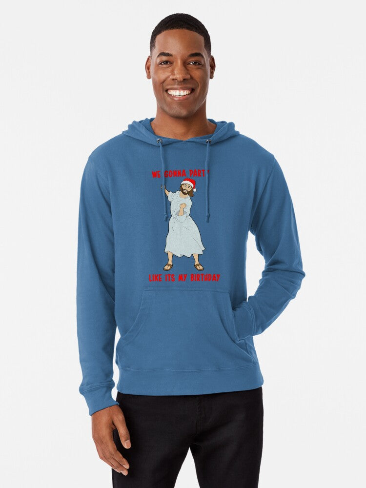 GO JESUS! ITS YOUR BIRTHDAY! Lightweight Hoodie