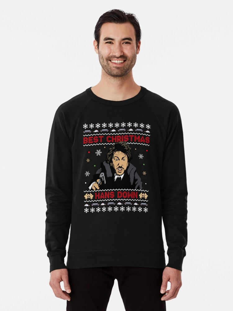 Best Christmas Hans Down Lightweight Sweatshirt