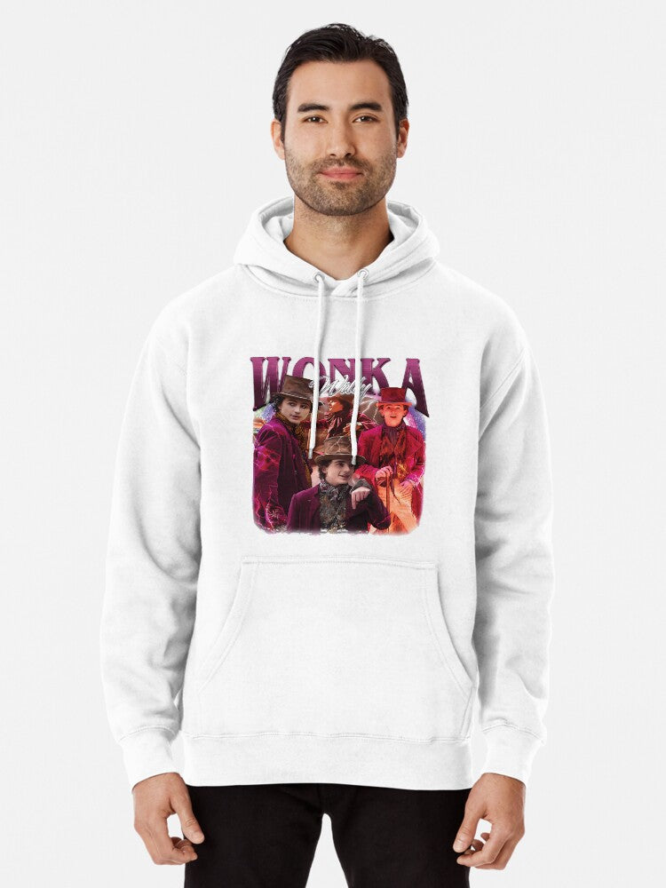 Film Funny Movie Logo Christmas Chocolate Vintage Pullover Hoodie