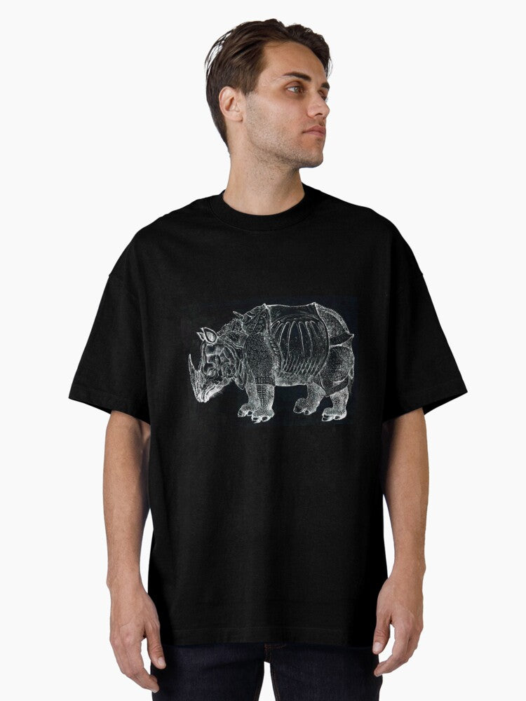 Rhino Oversized T-Shirt | Premium Unisex T-Shirt, Trending Graphic Tee
