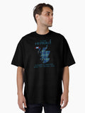 Clan Hepburn 2 tartan Scotland map Saltire flag and lion rampant scottish Oversized T-Shirt | Premium Unisex T-Shirt, Trending Graphic Tee