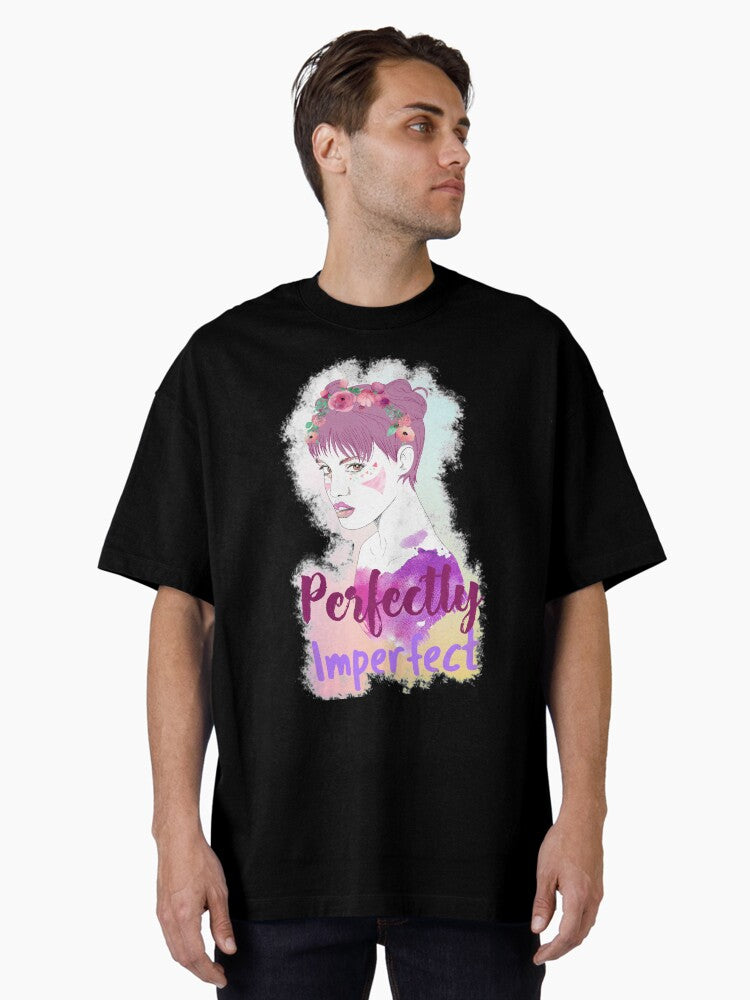 Perfectly Imperfect 1 Design Oversized T-Shirt