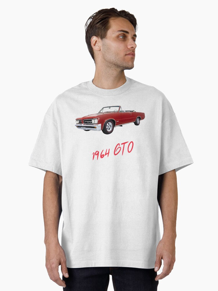 1964 PONTIAC GTO The Tiger Oversized T-Shirt | Premium Unisex T-Shirt, Trending Graphic Tee