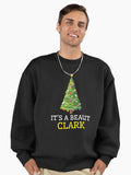 Its a beaut clark, Clark Griswold Christmas Premium Oversized Sweatshirt