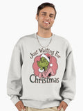 GRINCH: MERRY CHRISTMAS Premium Oversized Sweatshirt