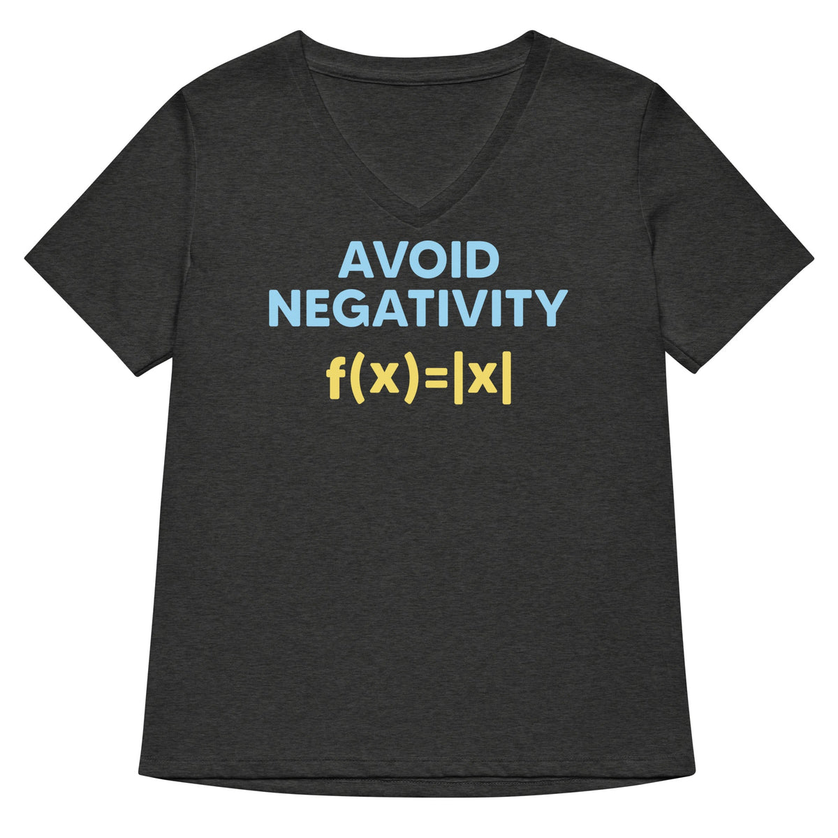Avoid Negativity Women S V Neck Tee V Neck T Shirt Gift Ready