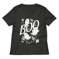 Boo Ghosts Women S V Neck Tee V Neck T Shirt Everyday Wear