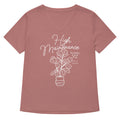 High Maintenance Women S V Neck Tee V Neck T Shirt US Trend