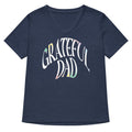 Grateful Dad Women S V Neck Tee V Neck T Shirt Clean Design