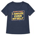 Sometimes I Even Amaze Myself Women S V Neck Tee V Neck T Shirt Premium Print
