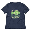 Go Take A Hike Women S V Neck Tee V Neck T Shirt US Trend