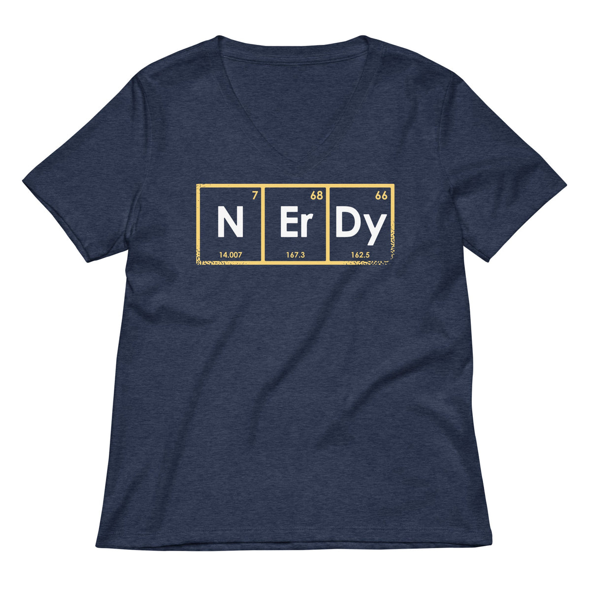 Nerdy Elements Women S V Neck Tee V Neck T Shirt Everyday Wear