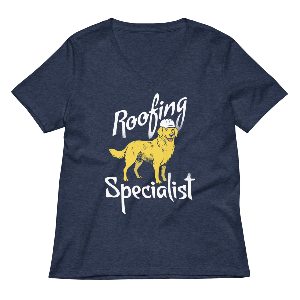 Roofing Specialist Women S V Neck Tee V Neck T Shirt Everyday Wear