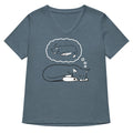 Living The Dream Women S V Neck Tee V Neck T Shirt Minimal Style