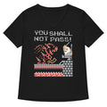 You Shall Not Pass Women S V Neck Tee V Neck T Shirt Clean Design