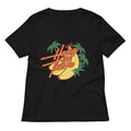 Hang In There Women S V Neck Tee V Neck T Shirt US Trend