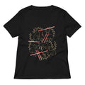 Laser Buns Women S V Neck Tee V Neck T Shirt US Trend