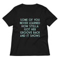 Some Of You Never Learned Women S V Neck Tee V Neck T Shirt Premium Print