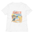 Welcome To Amity Women S V Neck Tee V Neck T Shirt Minimal Style